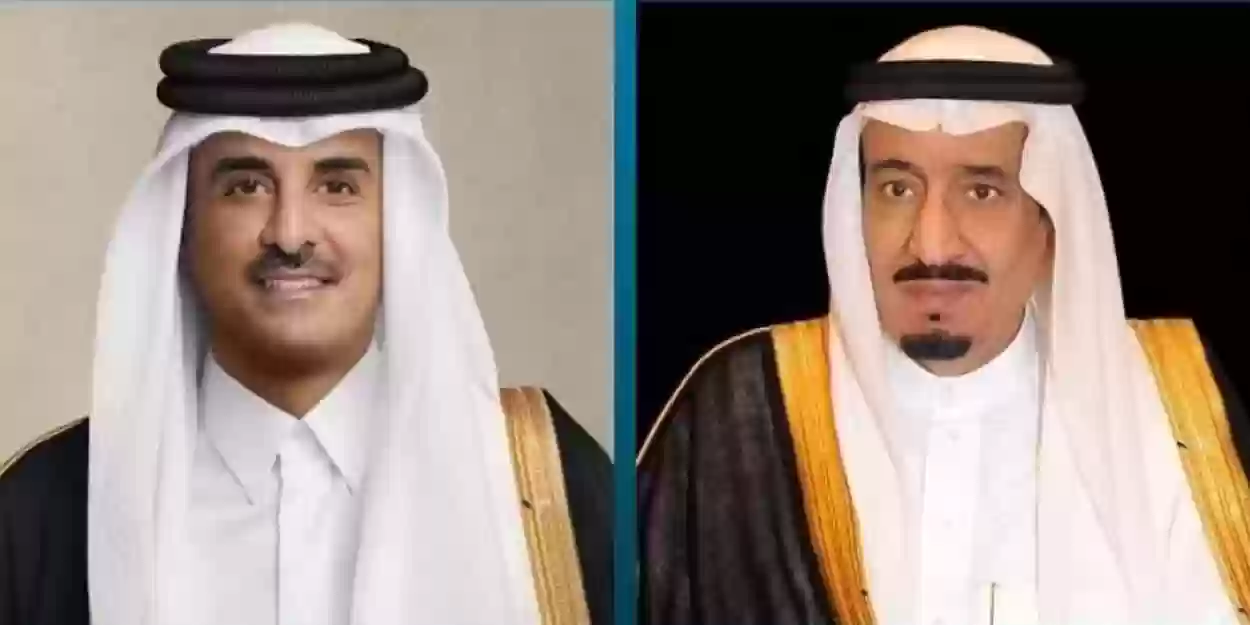 قيادة قطر ترسل برقية هامة لخادم الحرمين